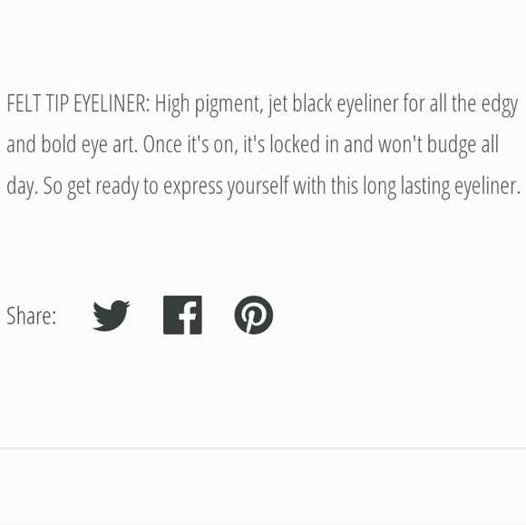 LES Beauty Felt Tip Liquid Eyeliner - Picture 6 of 7